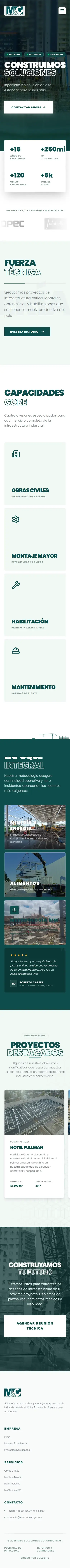 MyC Soluciones versión móvil completa